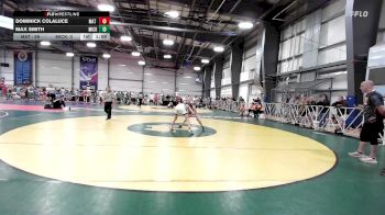 112 lbs Rr Rnd 2 - Dominick Colaluce, Mat Warriors Blue vs Max Smith, Micky's Maniacs Grey