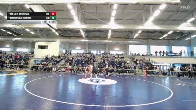165 lbs Quarterfinal - Ryley Monica, Oneonta State vs Donavan Smith, Elmira College