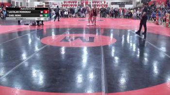 155 lbs Round 3 - Lachlan Robideau, MN Elite vs Cael Reno, Sarbacker Wrestling Academy