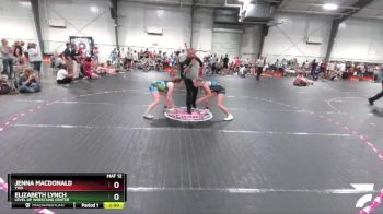 110/115 Round 2 - Jenna MacDonald, TWA vs Elizabeth Lynch, Level Up Wrestling Center