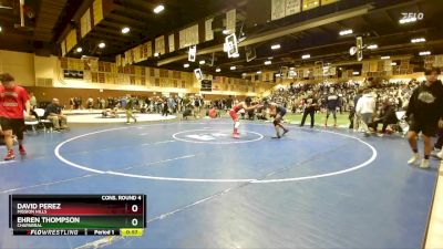 150 lbs Cons. Round 4 - Ehren Thompson, Chaparral vs David Perez, Mission Hills