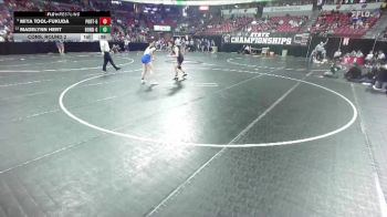Girls 185 lbs Cons. Round 2 - Miya Tool-Fukuda, Portage-Girls vs Madelynn Hert, Bonduel-Girls