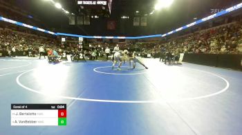 138 lbs Consi Of 4 - Jeremiah Bertalotto, Turlock vs Alek VanBebber, Kingsburg
