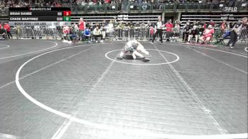 105 lbs Round Of 32 - Brian Danbe, Red Nose vs Chase Martinez, Gloucester City