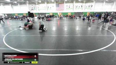 197 lbs Quarterfinal - Nathan Fury, St. Cloud State vs Jordan Blanchard, UW-Parkside