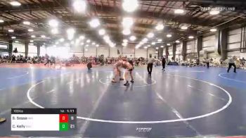 105 lbs Prelims - Sonny Sessa, Indiana Outlaws Silver vs Chris Kelly, Crusaders WC
