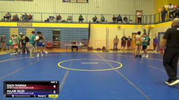 150 lbs Cons. Round 3 - Zach Thomas, Kanza FS/GR Wrestling Club vs Major Giles, Kanza FS/GR Wrestling Club