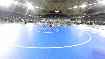 72 lbs Cons. Round 3 - Yazmin Balagot, Montesano Mad Dogs Wrestling vs Skylar Luckenbill, Unattached