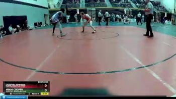 160 lbs Cons. Round 3 - Jaedyn Jeffries, Dragon Wrestling Club vs Mekhi Cooper, Team Jeff Wrestling Club