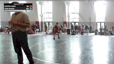 157 lbs Consi Of 16 #2 - Hunter Jones, Gardner-Webb vs Evan Mason, Unaffiliated