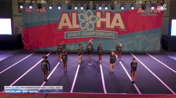 MRR Outlaws - Most Wanted [2026 L3 - Rec Performance Advanced - 11-18Y Day 1] 2026 Aloha Baltimore Showdown