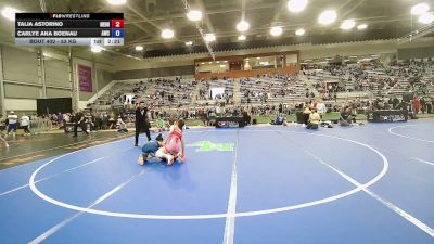 53 kg Cons. Rd Of 32 - Talia Astorino, Nebraska vs Carlye Ana Boenau, Argo Wrestling Club