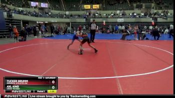 85 lbs Round 5 - Axl Kind, Crass Trained vs Tucker Brumm, Immortal Athletics WC