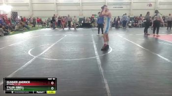 138 lbs Round 4 (10 Team) - Tyler Isbell, Dayton Bandits vs Gunner Andrick, GT Alien - 1