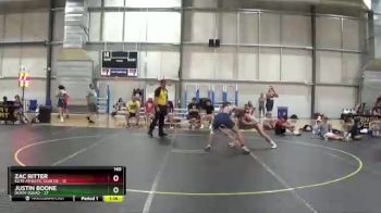 140 lbs Round 3 (6 Team) - Zac Ritter, Elite Athletic Club DZ vs Justin Boone, Death Squad