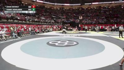 157 lbs Champ. Rd Of 16 - Tommy Rowlands, Watterson vs Jason Beverly, Norton
