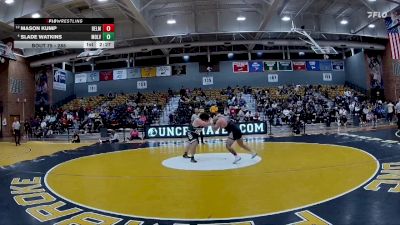 285 lbs Quarterfinal - Mason Kump, Belmont Abbey vs Slade Watkins, Mount Olive