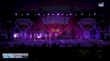 ACX - MISS M5OW [2026 L5 Senior Day 2] 2026 Spirit Sports Myrtle Beach Nationals