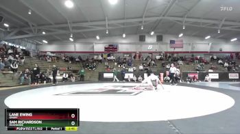 165 lbs Cons. Round 6 - Sam Richardson, McKendree vs Lane Ewing, UMary