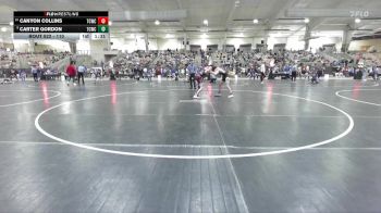 110 lbs Cons. Round 1 - Canyon Collins, Brentwood Wrestling Club vs Carter Gordon, Wildcats Wrestling