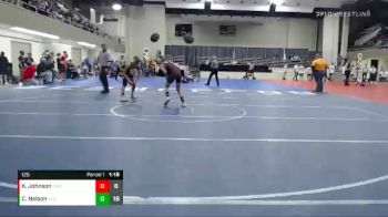 125 lbs Finals (8 Team) - Kaisen Johnson, Chatfield vs Caleb Nelson, NLS (New London/Spicer)