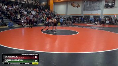 125 lbs Round 3 - Parker Hoisington, Ed-Co vs Jack Munson, Solon Spartan Wrestling Club