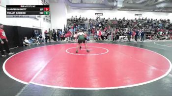 215 lbs Cons. Round 2 - Phillip Gordon, Smoky Hill vs Landen Barnett, Vista Peak