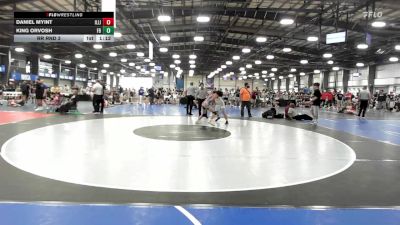 120 lbs Rr Rnd 3 - Daniel Myint, Illinois Menace vs King Orvosh, Flickr Boyz Aces