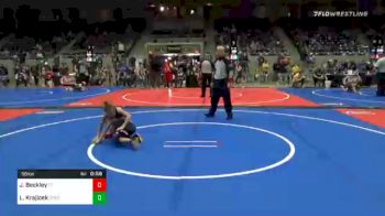 58 lbs Prelims - Jackson Beckley, Team Tulsa Wrestling Club vs Liam Krajicek, Sperry Wrestling Club