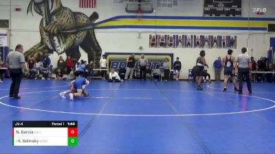 JV-4 lbs Round 2 - Kaiden Belinsky, Don Bosco vs Noah Garcia, West Liberty