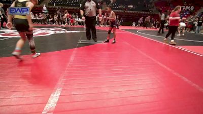 67 lbs Final - Kayson Diggs, HURRICANE WRESTLING ACADEMY vs Brennon Roblyer, Broken Arrow Wrestling Club