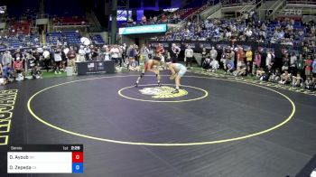 138 lbs Semis - Omar Ayoub, Ohio vs Daniel Zepeda, California