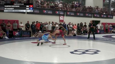 65F kg Champ. Round 2 - Clinton Shepherd, Howe Wrestling School, LLC vs Bo Bassett, Titan Mercury Wrestling Club (TMWC)