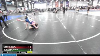 120 lbs Rd# 8- 12:30pm Saturday Final Pool - Landon Sidun, Dynasty Death Row vs Blaze Van Gundy, Terps Xtreme