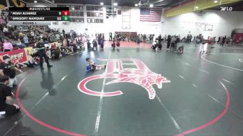 54-59 lbs Round 1 - Gregory Marquez, So Cal Hammers vs Noah Alvarez, TOTAL KAOS