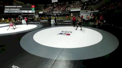 74 lbs Cons. Quarters - Jesse Hernandez vs Christopher Garza