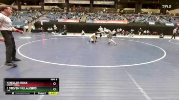 165 lbs Semifinal - 1 Steven Villalobos, Life vs 4 Keller Rock, Embry-Riddle