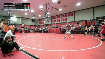 119 lbs Consi Of 8 #1 - Jordan Eastep, Skiatook HS vs Jacob Meshaya, McAlester