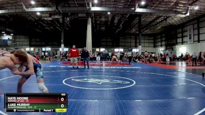 165 lbs Round 3 (4 Team) - Nate Moore, GROUND UP USA vs Luke Murray, SLAUGHTERHOUSE / WTF