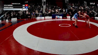 69kg 1st Place Match - Lyla Garden, Lakeland Legends Wrestling Academy vs Khushi Jhalli, Canadian Mal Wrestling