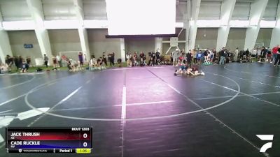 87 lbs Semifinal - Jack Thrush, AZ vs Cade Ruckle, NV