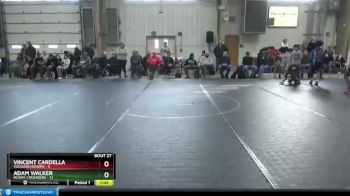 60 lbs Round 7 (8 Team) - Adam Walker, NCWAY Crusaders vs Vincent Cardella, Vougars Honors