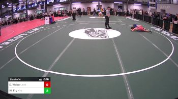 125A lbs Consi Of 4 - Dalton Weber, Jersey 74/Pope John vs Wyatt Fry, Wyoming Seminary