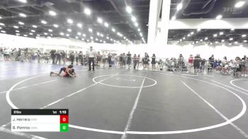 81 lbs Round Of 16 - Joziah Herrera, Steel City Reloaded vs Breonie Pomroy, Carlsbad Combat WC