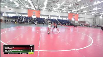 197 lbs Cons. Round 2 - Hugh Tevis, Wesleyan (CT) vs Salvador Hernandez, Oswego State