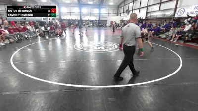 157 lbs Round 3 (8 Team) - Justus Reynolds, Juab vs Kamon Thompson, Box Elder