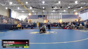 215 lbs Champ. Round 1 - Payton Ruth, Oak Grove HS vs Kevin Hubbard, Center Hill High School