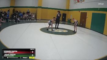 90 lbs Cons. Semi - Jadan Pagan, Mighty Warriors vs Konner Partin, Mighty Warriors