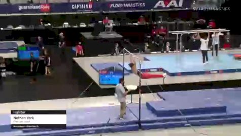 Nathan York - High Bar, Premier West - 2021 US Championships