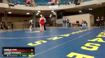 285 lbs Cons. Round 3 - Tamer El-Dars, Unattached vs Maddox McRoberts, Unattached